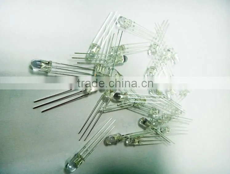 red&blue led 3mm bi color