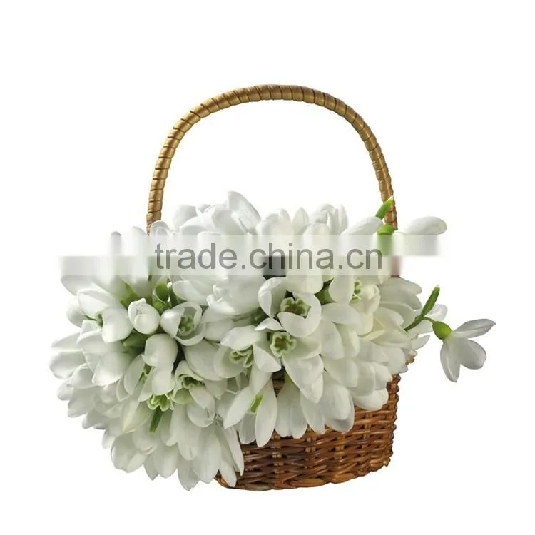 Business Gift Use and Basket Product Type wicker flower basket