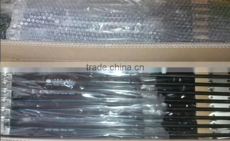 Rigid lock gas strut spring for transfusion chair