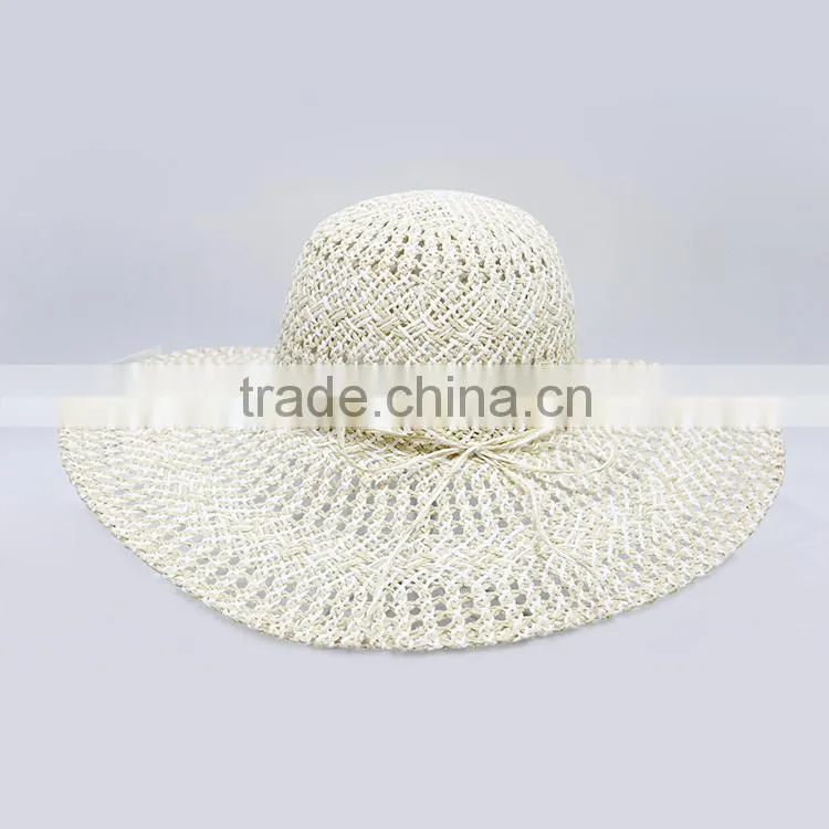 Wholesale hawaiian women paper straw hat
