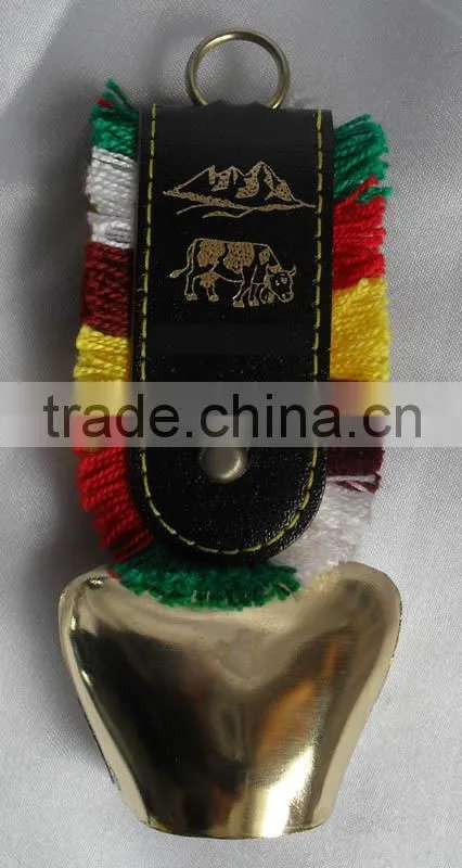 2" souvenir swiss metal cow bell A2-140 swiss style cowbell (A279)