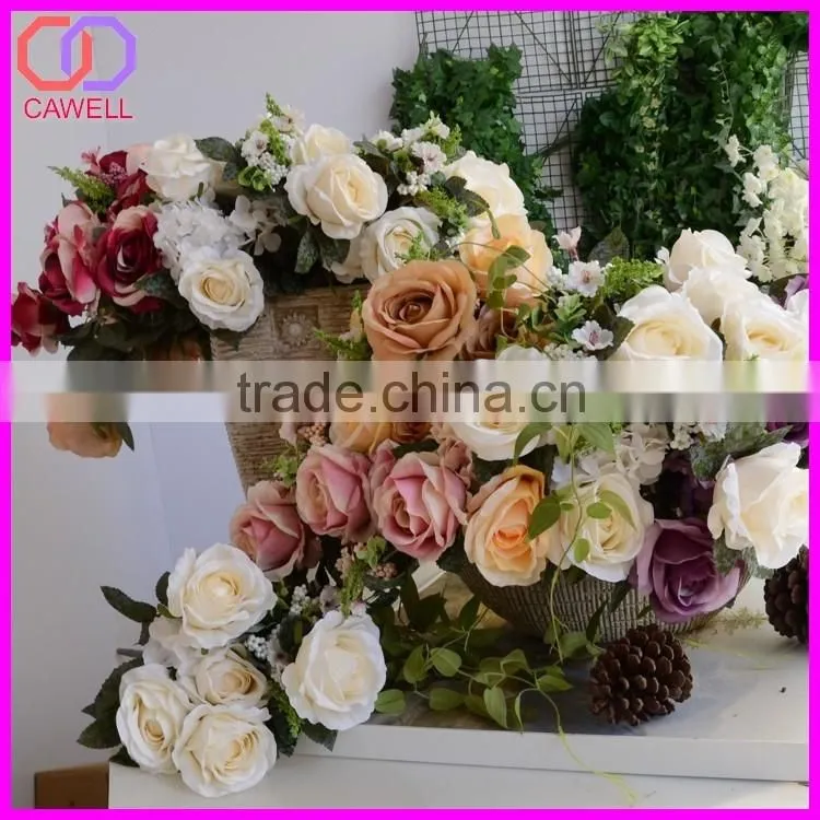 fake rose bushes,artificial wholesale cabbage rose