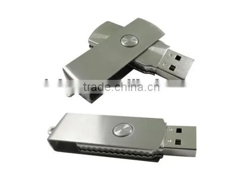 100% Tested Full Memory metal usb Flash 2.0, memory stick, usb disk, laser logo