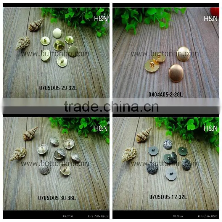 custom made classical zinc alloy shirt button