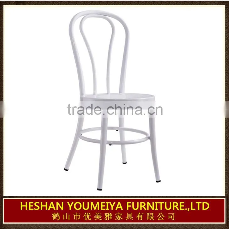 White bistro chair for wedding white outdoor wedding chairs YL1088