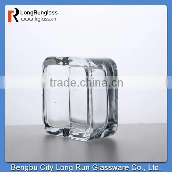 LongRun fashion homeuse square glass ashtray serveware glassware wholesale