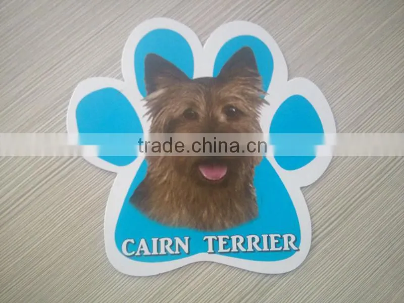 paper fridge magnet, custom die cut fridge magnet