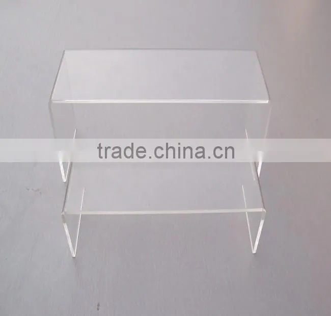 Wholesale acrylic shoe shelf display rack acrylic shoes display stand
