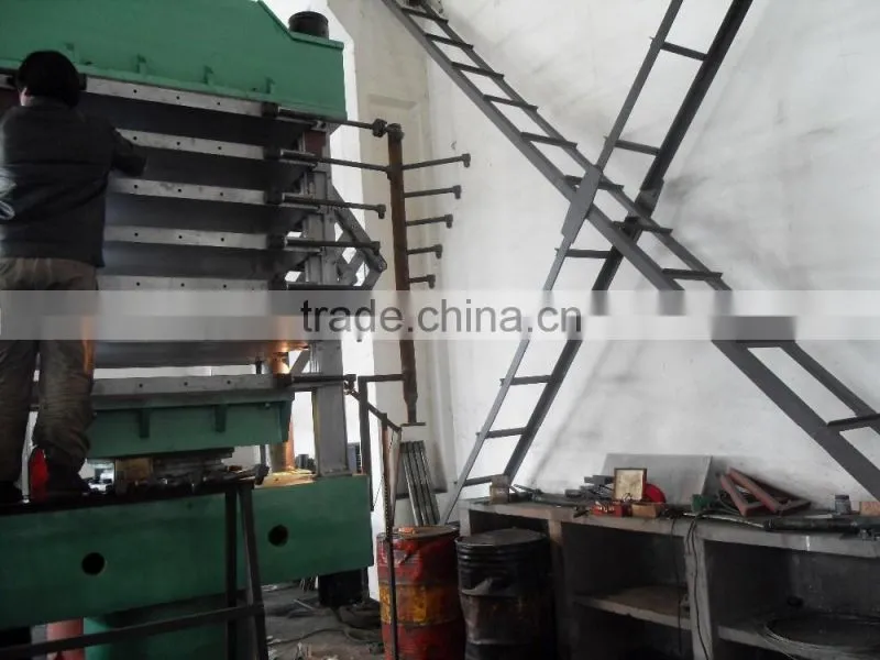 rubber flooring mat making machine/press machine