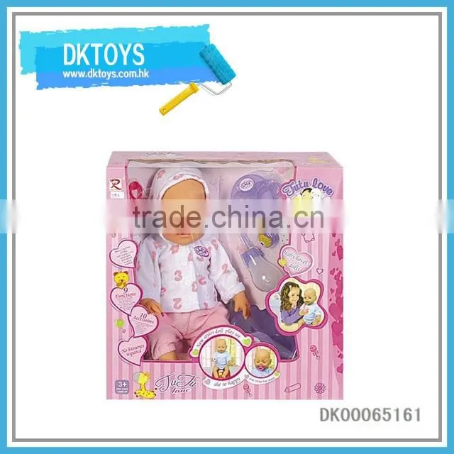 Coll baby toy,baby grow doll for child