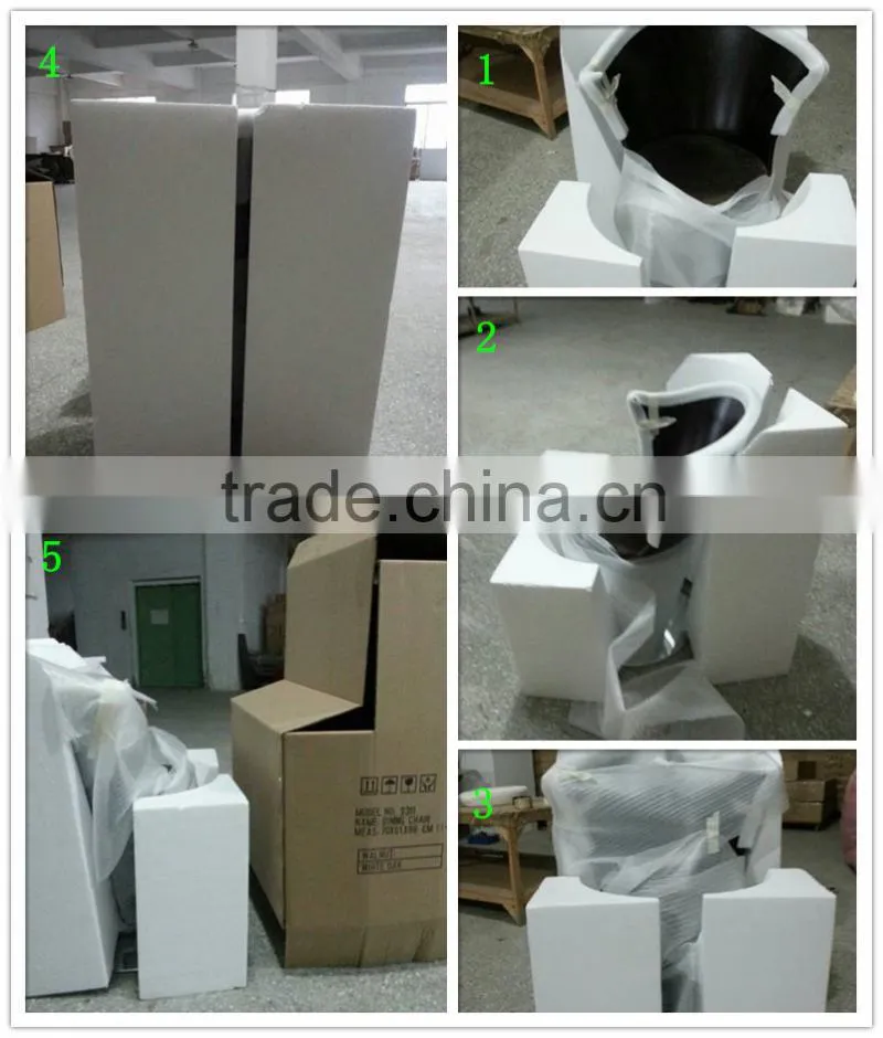 Modern Wood Chair Round Back/painting Chair Set XX-09