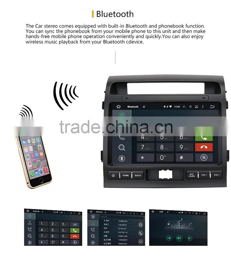 Car dvd gps for land cruiser 200