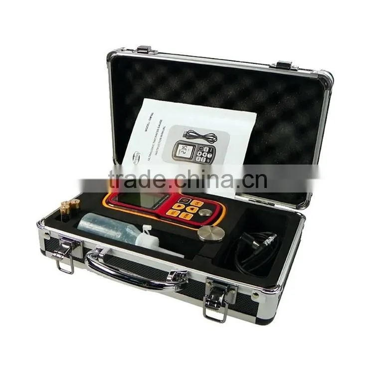 Digital Ultrasonic Thickness Meter Tester Gauge Metal Tester 1.2-220mm GM100
