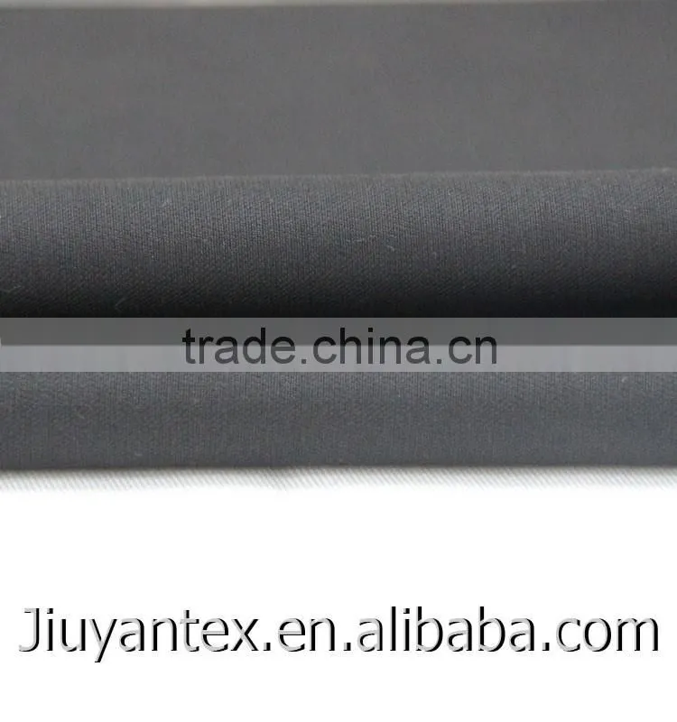 2016 China wholesale for Indian market man tr plain weave shiny suiting uniform textile pants fabric