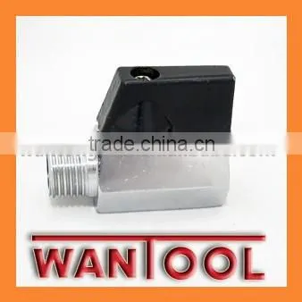 Mini Ball Valves / Female male ball valves / ball valves WITH BLACK HANDLE