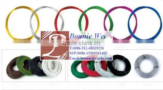 top quality PVC wire coat glue,inside wire is galv. wire