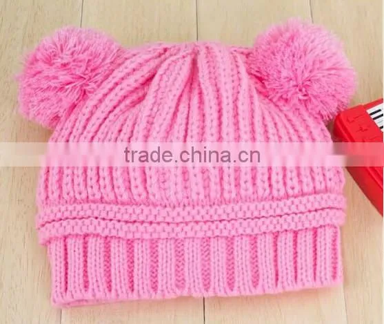 New style winter knitted baby hat/baby knitted hat/baby hat