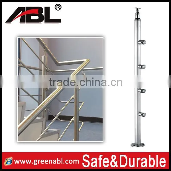 ABL Durable SS304 stainless steel inox balustrade indoor balustrade design in high standard quality