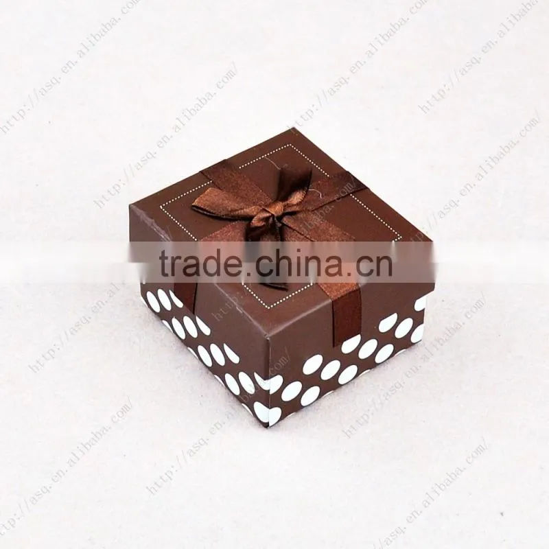 ribbon bow tie fancy paper watch box