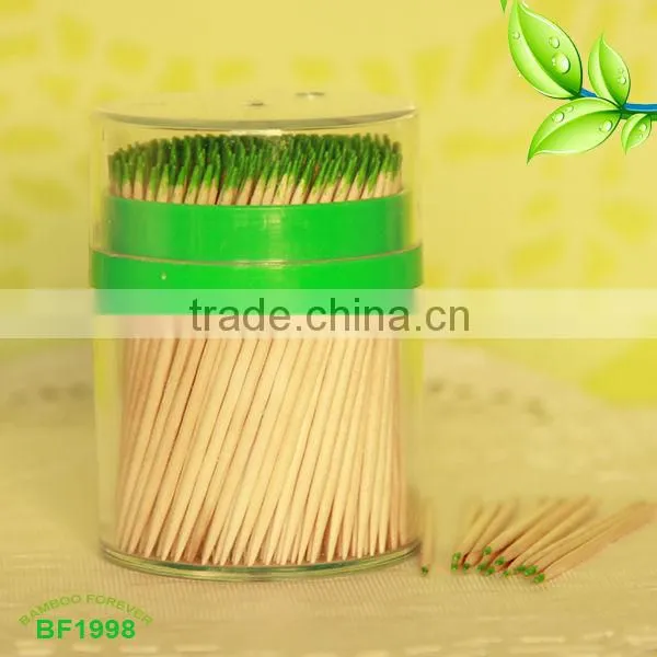 Nature Double tips bamboo toothpicks minted with competive price