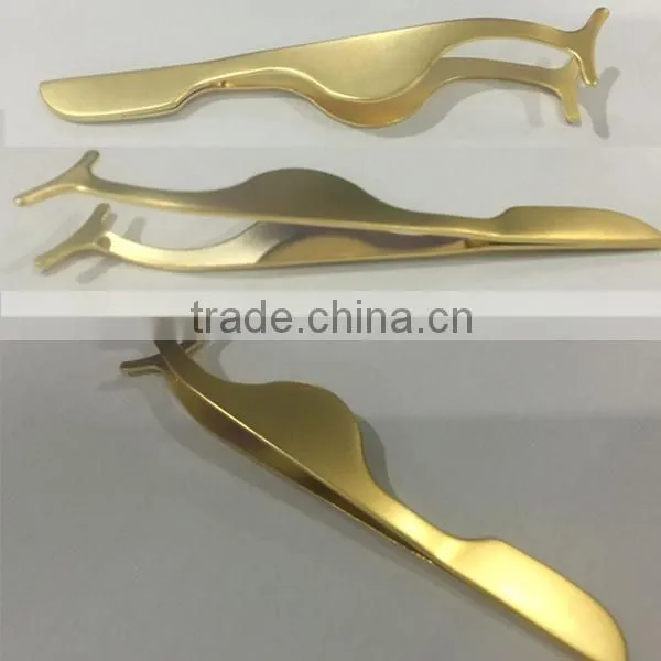 2015 new design Golden Stainless Steel False Eyelash Applicator