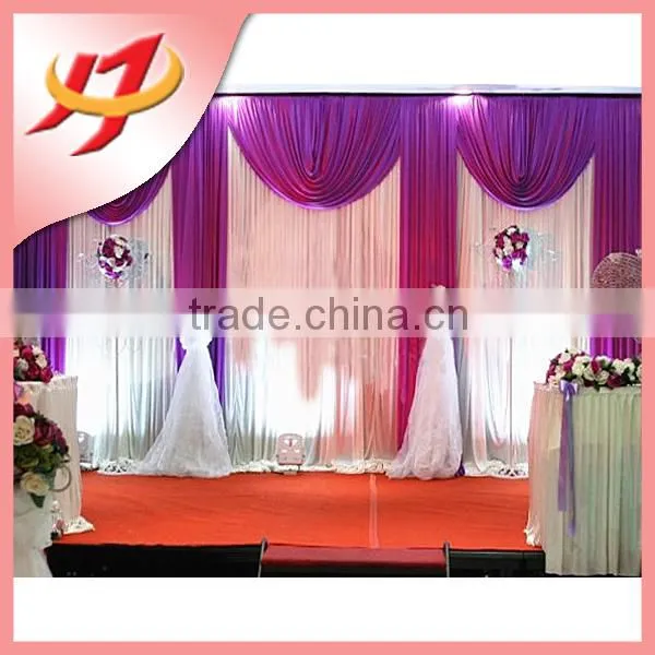 100% Polyester Solid Dyed Duchess pure Satin Silk Fabric wedding decoration