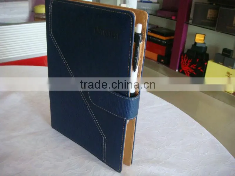 2016 Fashion Paper Notebook with Magnet Clasp in hard cover