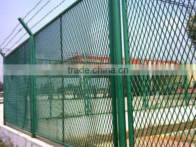 Zinc coated perforated mesh