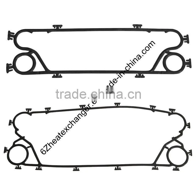 Alfalaval similar heat exchanger gasket and stainless steel plate