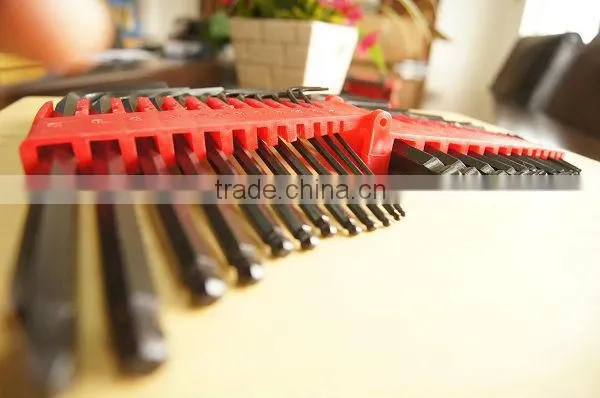 25PCS Ball head hex/allen key wrench set