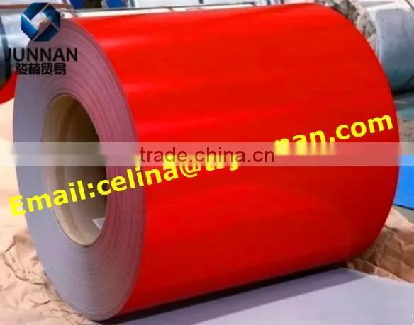 Color Coated Steel Coils PPGI for Roofing Building color as requirement tangshan city