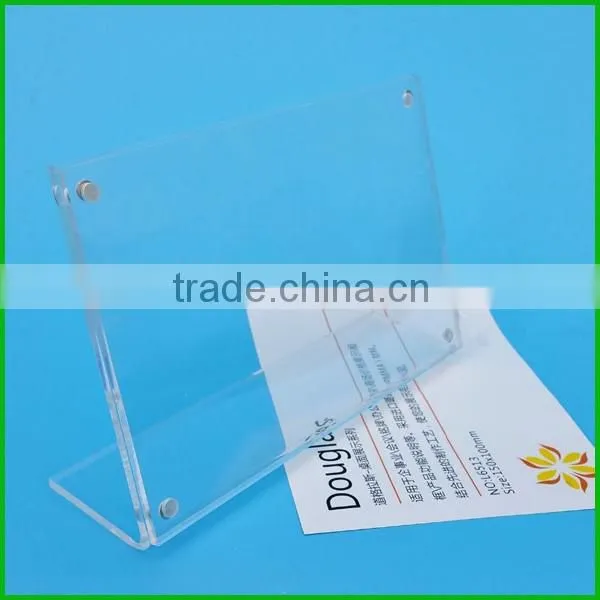 2016 Hotsale Customized Handy Acrylic Sign Stand A4