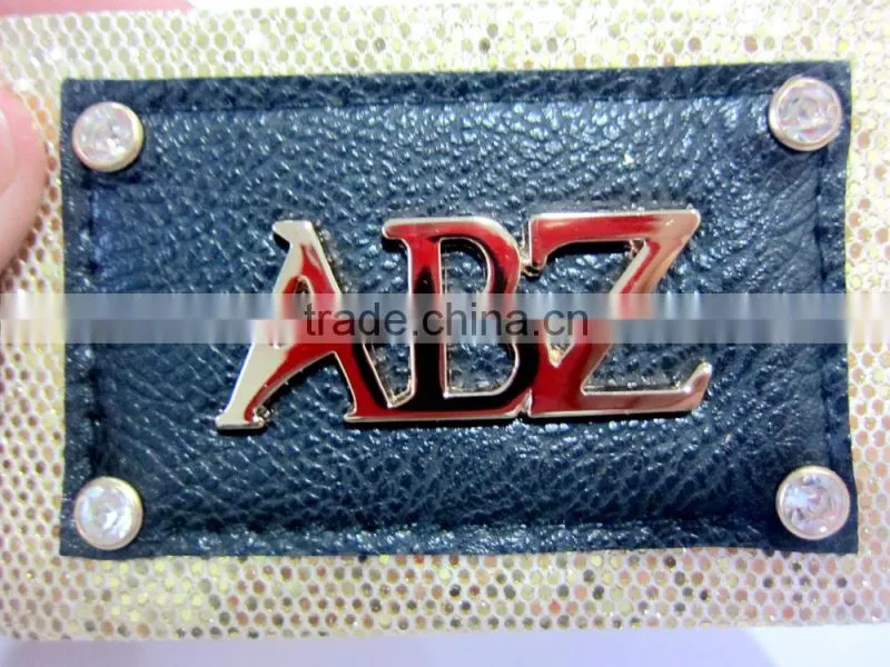fashion jeans leather label in 2016