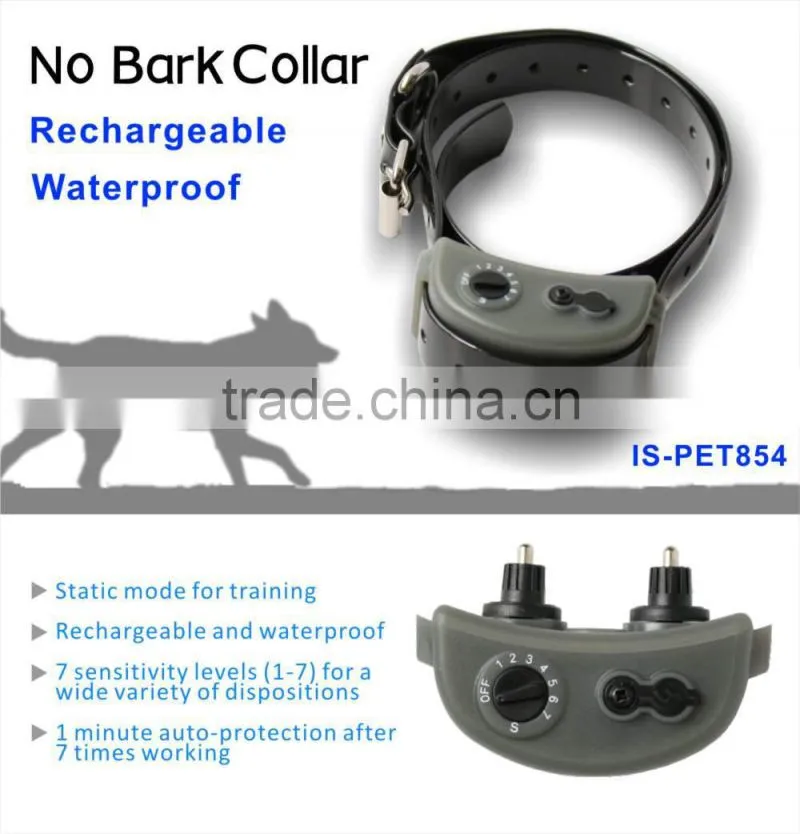 Dog trainer 2014 new product anti barking collar