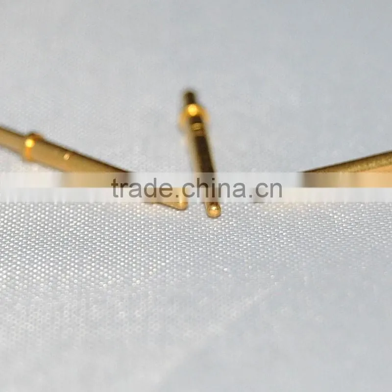 Customized spring loaded connectors/pogo pin with battery power connector