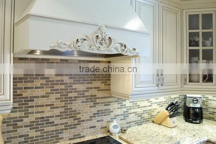 Kitchen Storage Furnitue, tile white solid wood kitchen cabinet