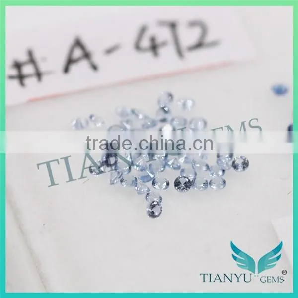 Loose Artificial gems stone #A472 Round Brilliant Cut Nano Sital Gems for Jewellery Wholesale Price