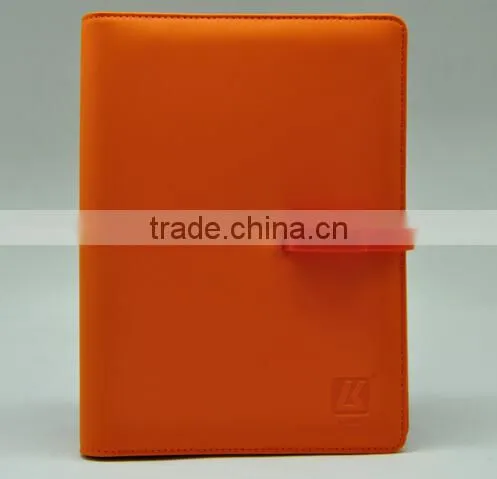Diary with usb for promotional event embossing your logo on diary usb