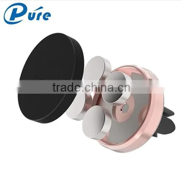 Magnetic Air Vent Car Mount Universal Mobile Phone Holder For Samsung/Iphone Car Holder With Retail Package