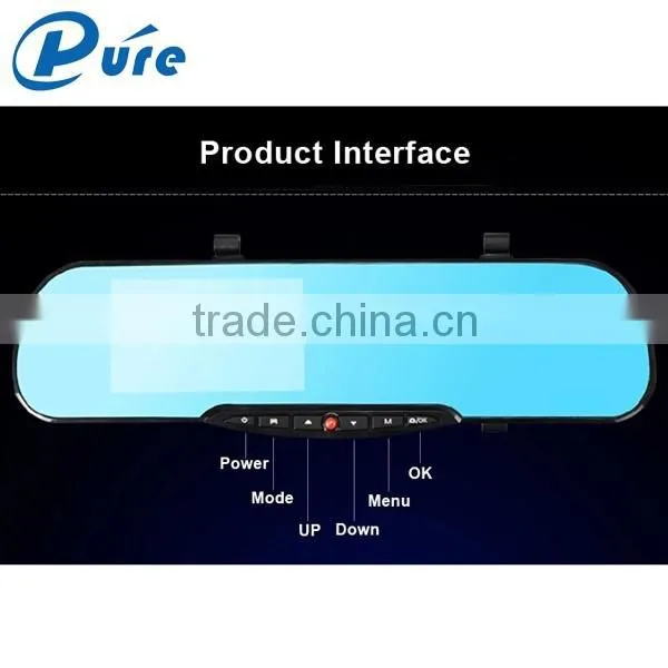 FHD 1080P Car Video Camera Recorder Dual Camera Optional GPS Tracking H.264 Car Camera Recorder Parking Sensor