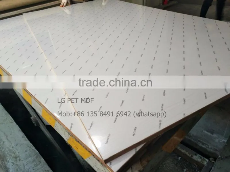 kitchen cabinet pet mdf panel ----eco-friendly ,high glossy
