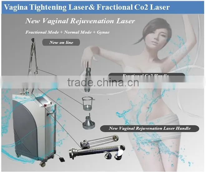GGLT RF tube CO2 fractional laser vaginal tightening Skin rejuvenation machine price