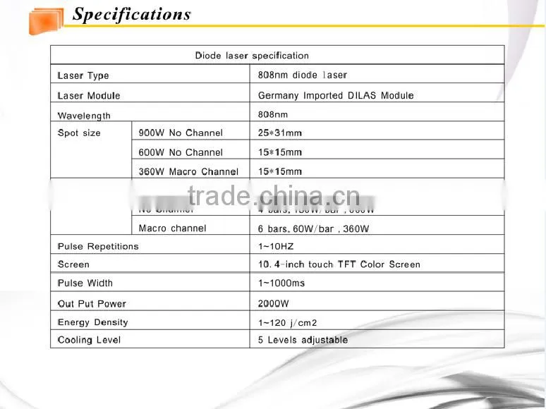 professional depilacion pain free permanent hair removal 808nm diode laser machine speed 808