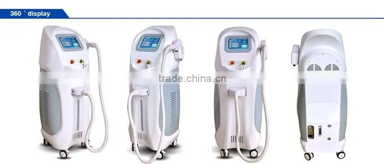 Strong power vertical 808 nm diode laser hair removal machine/permanent hair removal