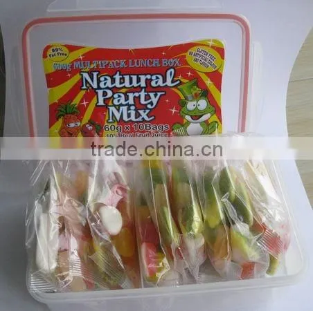 HACCP&ISO hot sell wholesale fruit flavor gummy candy snacks