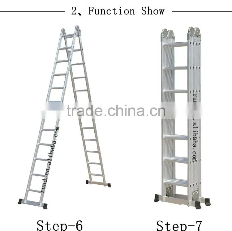 RD wide step a frame ladder
