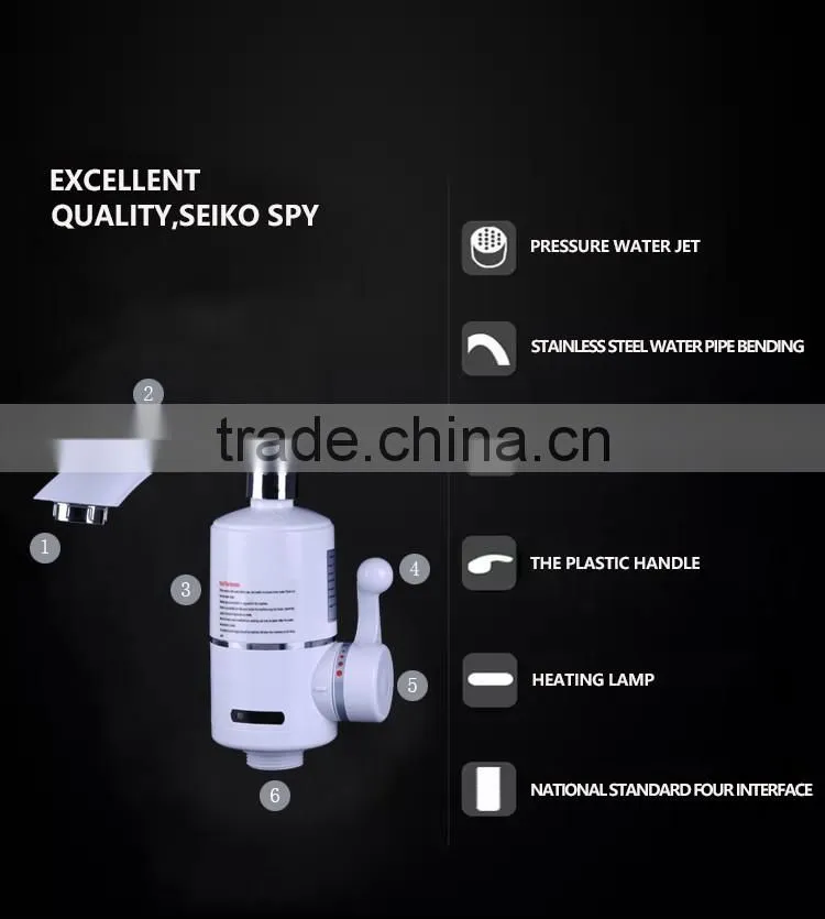 instant electric heating water faucet