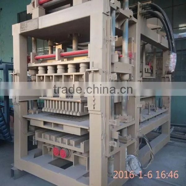 Concrete Construction QT6-15 Fully Automatic Concrete Block Making Machine Made in China