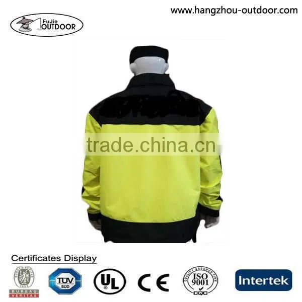 High Visibility Waterproof Auto Racing Jacket