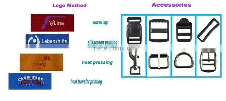 made in china dog leash with a metal Snap hook